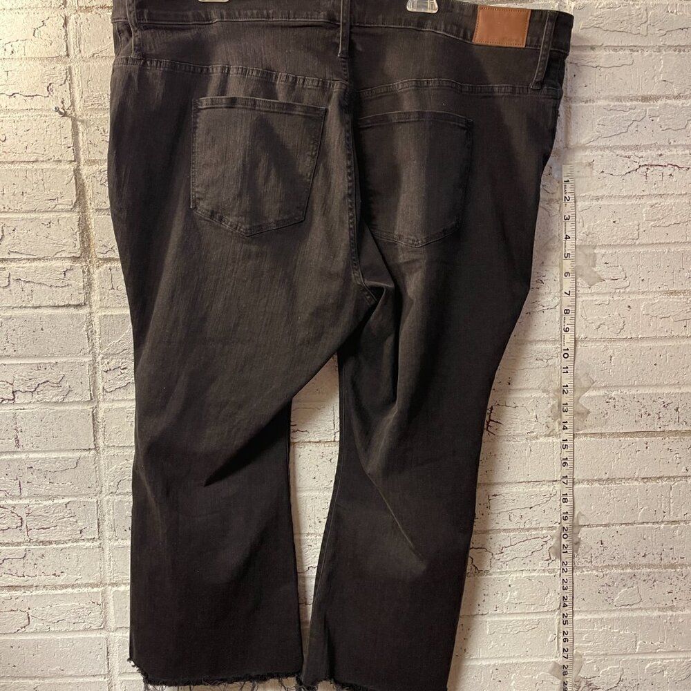 NWT Madewell Cali Demi-Boot Chewed Hem Jeans Plus Size Curvy 37Petite - Picture 7 of 14